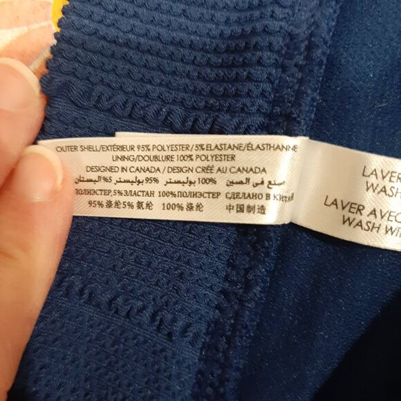 Retro cut high waisted pinup girl  bikini bottom - Picture 4 of 8